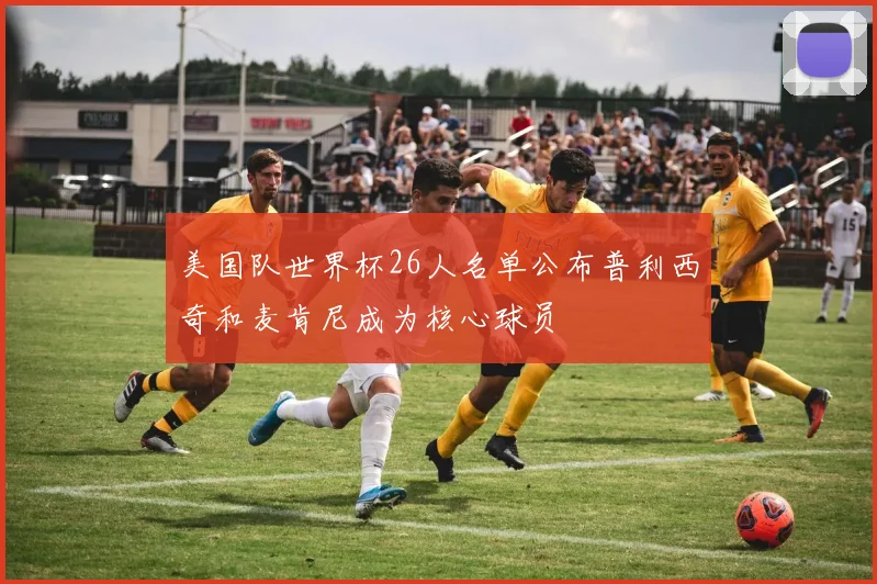 美国队世界杯26人名单公布普利西奇和麦肯尼成为核心球员
